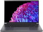 Ноутбук  Acer SWIFT X SFX14-72G-76LG 14 ", Core Ultra 7, 16 Гб RAM, 1 Тб SSD, Arc graphics, Серый