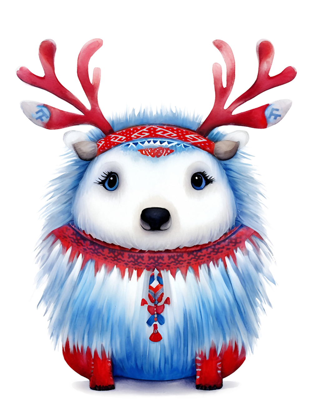 Футболка "Милый оленёнок" (Якутия)