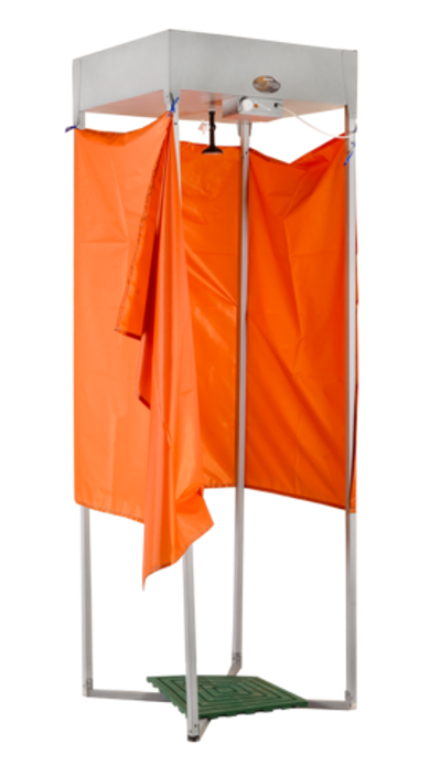 Душ дачный Д-135-П (135л) с подогревом Вихрь