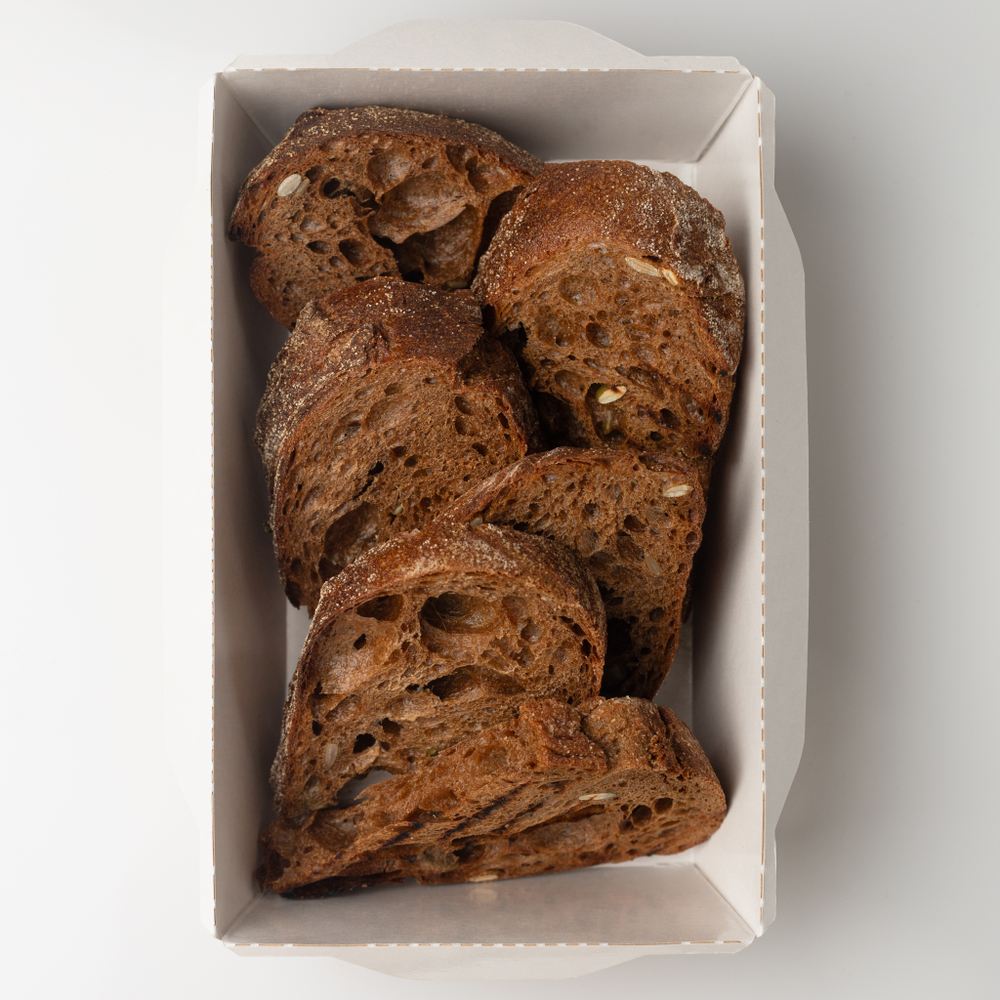 Хлебная корзина ржаная большая