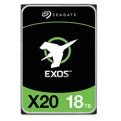 HDD жесткий диск 18TB Seagate Exos X20 (ST18000NM003D-FR) (SATA 6Gb/s, 7200 rpm, 256mb buffer, 3.5") RECERTIFIED