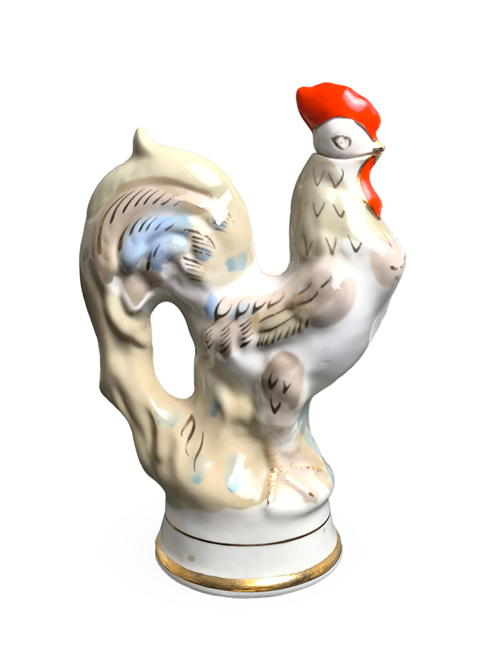 &&& Штоф "Петух", ГФЗ, СССР, 1955-1959 гг.