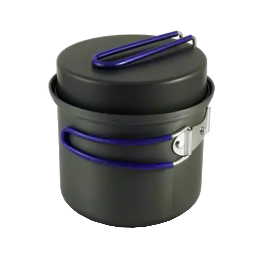 Tramp Котелок с крышкой-сковородой из анодированного алюминия 1 л, TRC-039