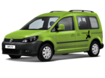 Рейлинги на Volkswagen Caddy 2004 +