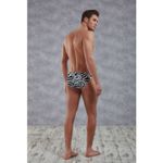 Мужские трусы слипы с принтом Doreanse Zebra 1345