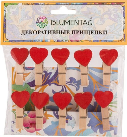 "Blumentag" Декоративная прищепка "Сердце" 3.5 см
