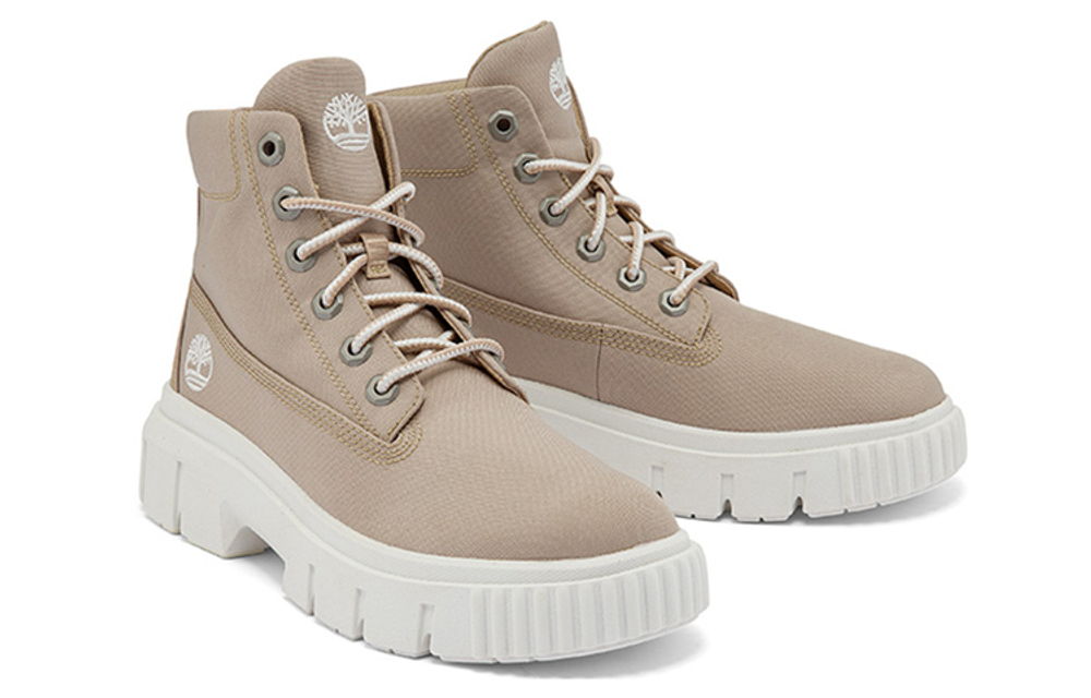 Timberland Greyfield Boot "Light Beige Canvas" Women"s