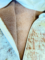 Комбинезон из вареной ткани с начесом