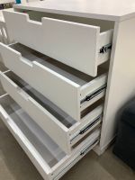 Комод Облако с 4 ящиками МДФ белый/белый