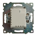 Розетка 2-местная USB + type C (механизм), STEKKER GLS10-7116-02, 250B, 3A, max 20W, серия Катрин, шампань 50056