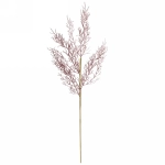 Ветка хвойная «Хрусталик» 75 см, Розовое золото