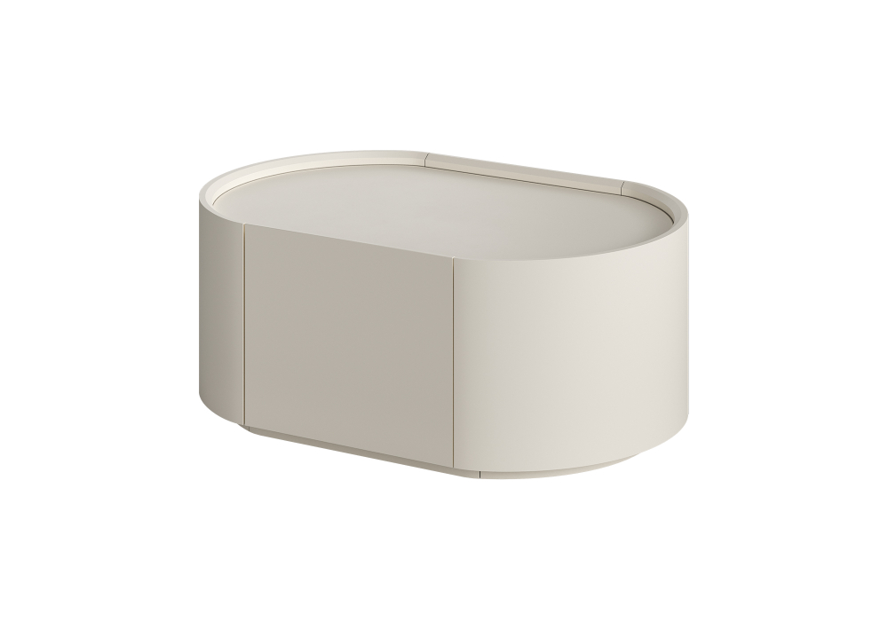 Тумба прикроватная Lagom 1 ящик ширина 60 см (молочный)