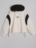 Худи для девочки с завязками в школу