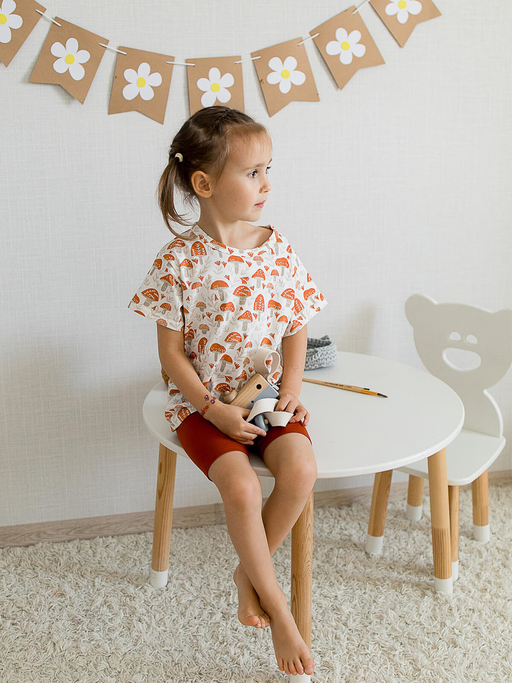 Футболка унисекс Mjölk Mushrooms