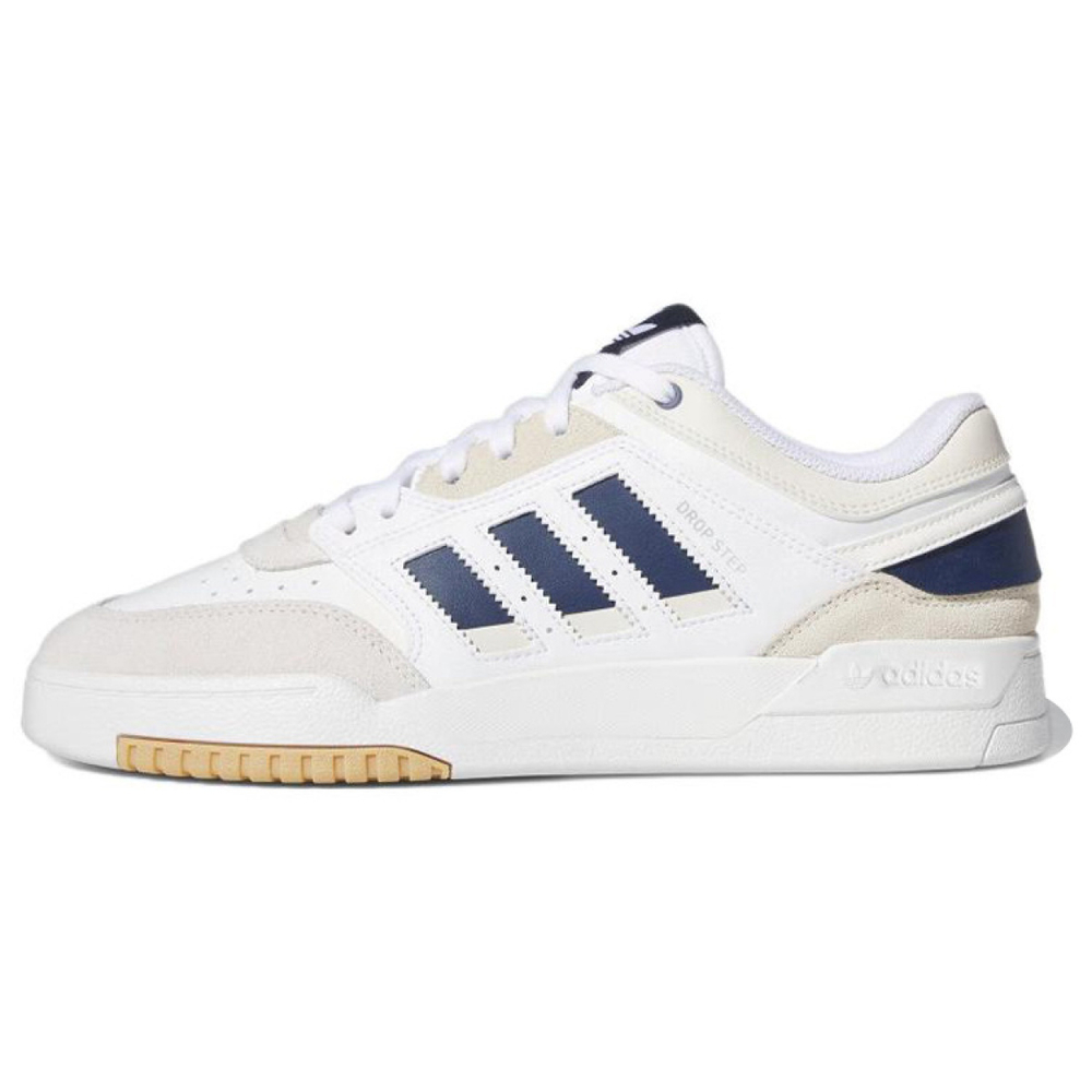 Кроссовки Adidas Originals Drop Step Low White Team Navy Blue