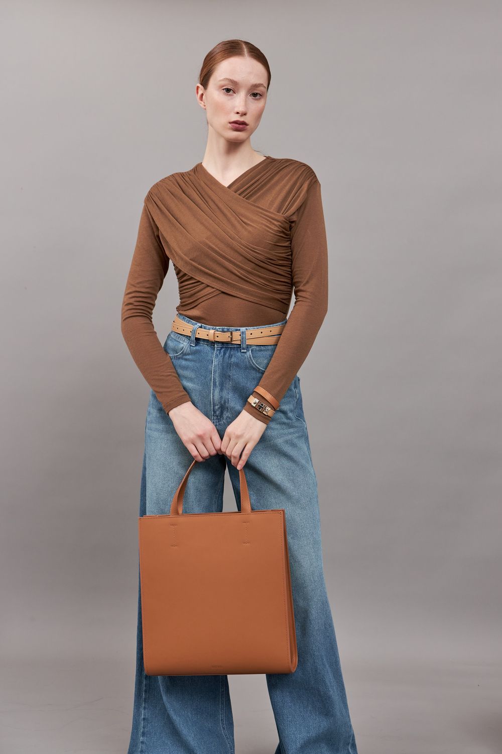 БАЗОВЫЙ ТОНКИЙ РЕМЕНЬ BEIGE