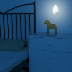 DTL-303-Овал-White-3LED-0.5W Светильник-ночник. Блистерная упаковка.