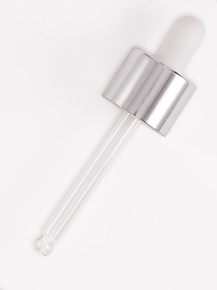 Пипетка 18/410 с крышкой из темного бамбука черная