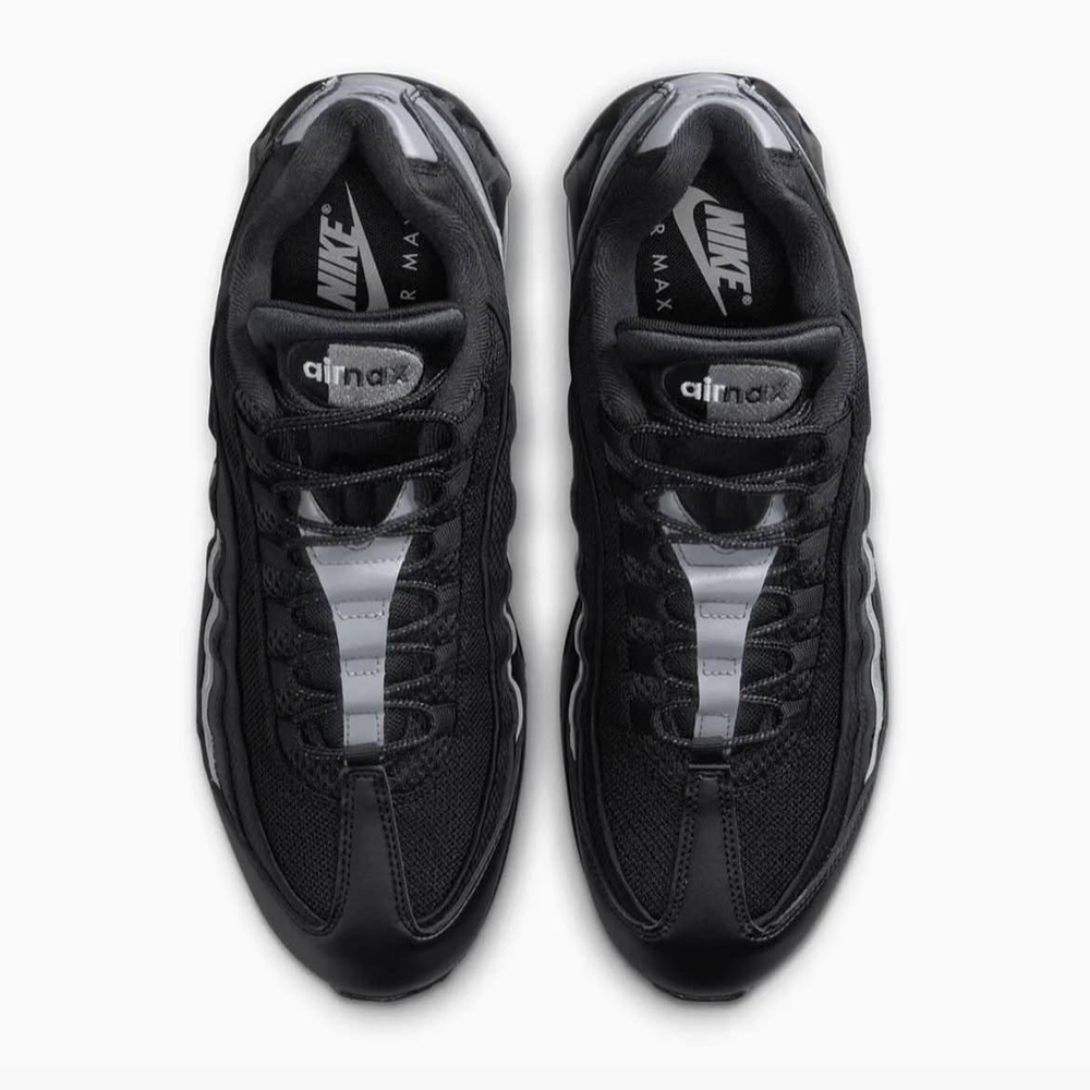 Nike Air Max 95 OG Big Bubble Black Metallic Silver