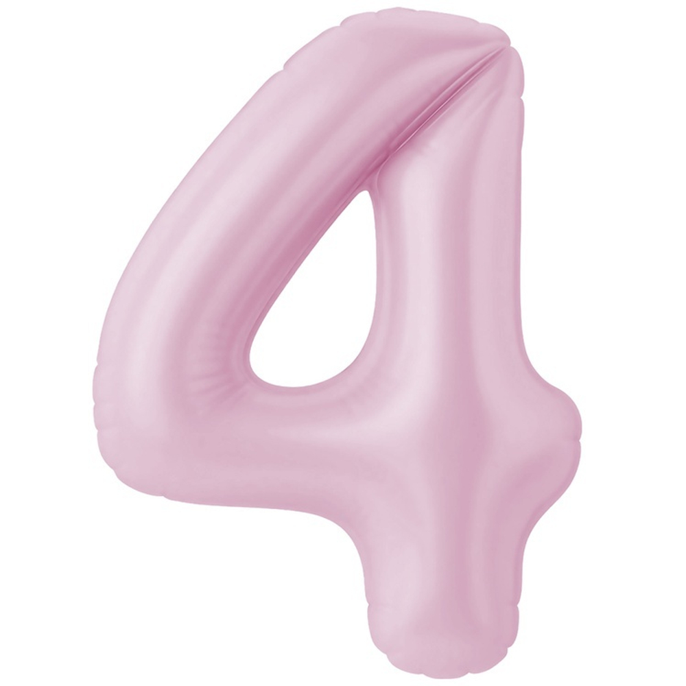 Цифры 102 "Цвета Розовый Зефир" слим (slim)