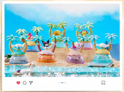 Коллеционные игрушки "Sanrio summer island"