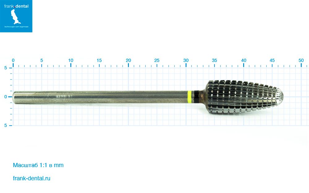 Фреза твердосплавная Frank Dental типа HP - C.251KFQ.104.060