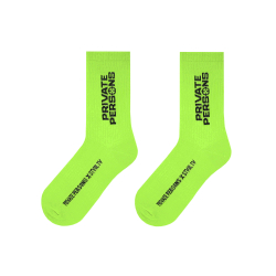 PRIVATE PERSONS x STVOL.TV SOCKS – GREEN
