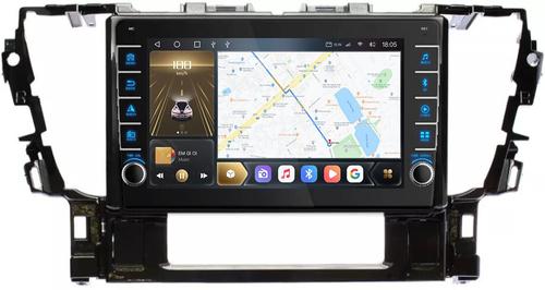 Магнитола для Toyota Alphard 3, Vellfire 2 H30 2015-2023 (менее 10 динамиков) - Kuberg EW-1101 (кнопки и крутилки), Android 12, Быстрая, CarPlay, 4G SIM-слот