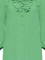 Блуза с рюшами