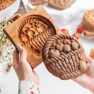 Пряничная форма Корзина яблок