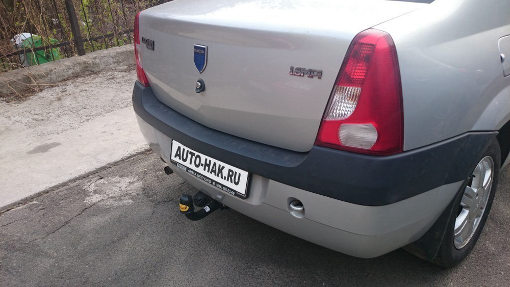 Фаркоп Auto-Hak G 47 RENAULT / DACIA LOGAN седан 2005-2014(паспорт и сертификат в комплекте)(без электрики)