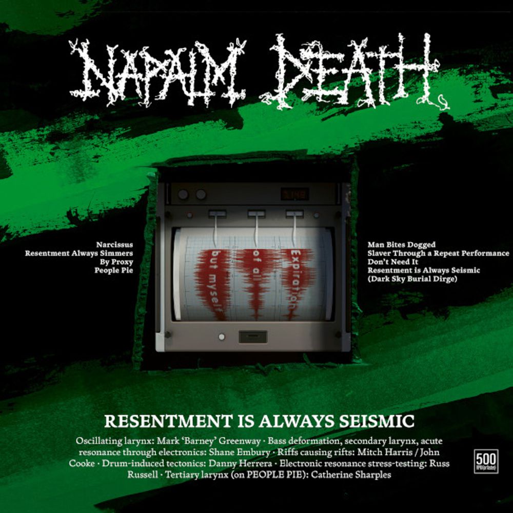 Napalm Death / Resentment Is Always Seismic (Limited Edition)(CD)