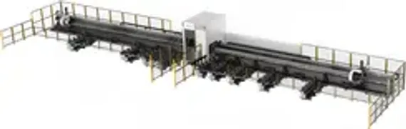 Лазерный труборез с тремя патронами HGTECH TP12036M