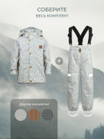 Куртка непромокаемая Mjölk Blue Leopard