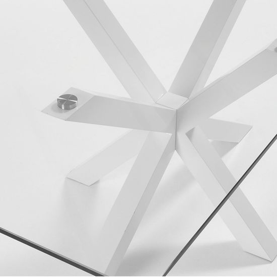 Стол Arya 160x90 стекло белый