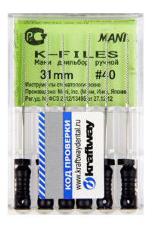 K-Files №40 MANI 6шт,31мм