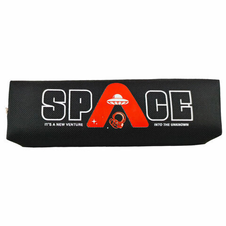 Пенал ЮНЛАНДИЯ ЮНИОР, 1 отделение, полиэстер, "Space", 20х6х4 см, 273809