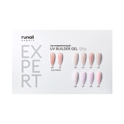 Runail Expert Гель моделирующий UV BUILDER GEL №127 светло-лавандовый, 50г банка