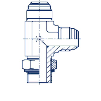 Штуцер FRLG JIC 3/4 - UNF 3/4