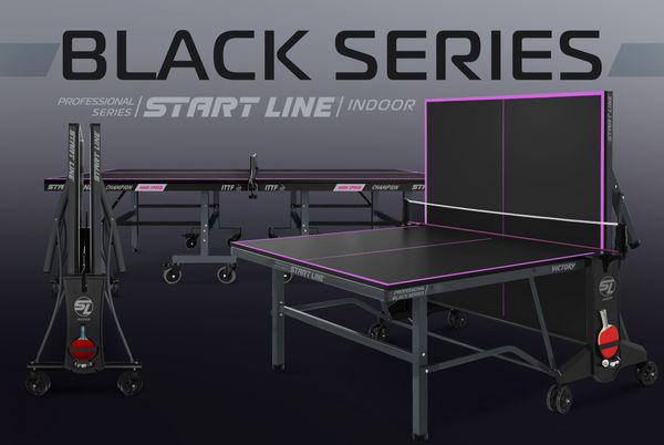 Теннисные столы серии Black. Громкие новинки каталога Start Line!