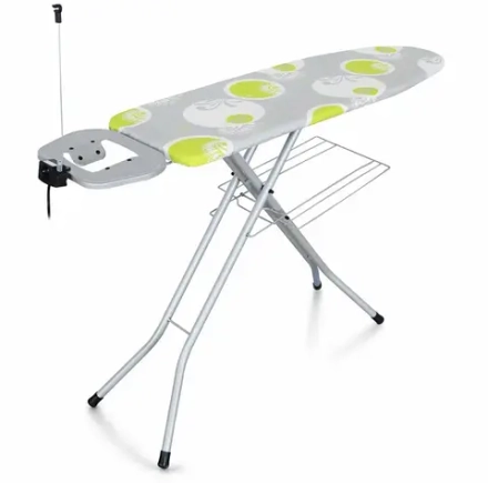 Доска гладильная "Капитоль тефлон" моноблок,шнур 2м,высота 70-90cm,пл.38x120  PERILLA