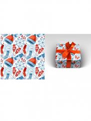 Hədiyyə kağızı \ Упаковочная бумага Акварельное тепло  УБ-1741