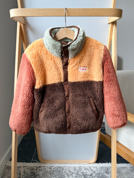 Куртка из экомеха Tinycottons, 116