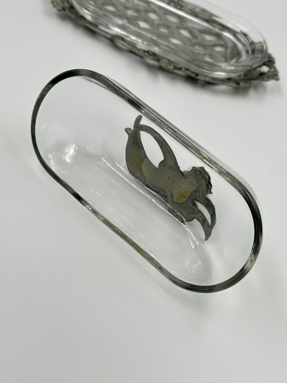 Маслёнка Seagull Pewter
