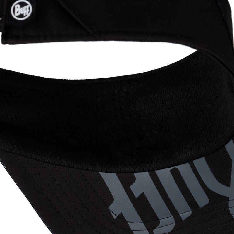 Спортивный козырек от солнца Buff Visor R-Lithe Black Фото 3