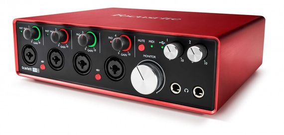 FOCUSRITE Scarlett 18i8 2nd Gen USB