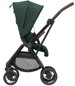 Детская коляска Maxi-Cosi Leona2 Oria 3 в 1 с автокреслом CabrioFix Essential graphite 1204403110 Twillic Green/1507750111 Essential Graphite