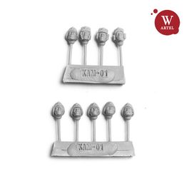 Набор голов: Space Kamrades heads Kam-01