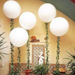 Шар (36''/91 см) Белый (005), пастель, 1 шт.