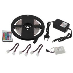 ЭРА Комплект светодиодной ленты 5050kit-14,4-60-12-IP20-RGB-5m